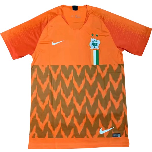 Camiseta Costa De Marfil Segunda equipación 2018 Naranja